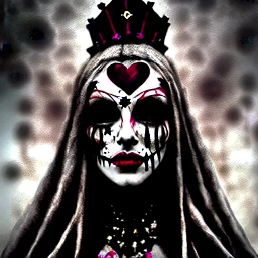 Prompt: queen of the dead by nekro