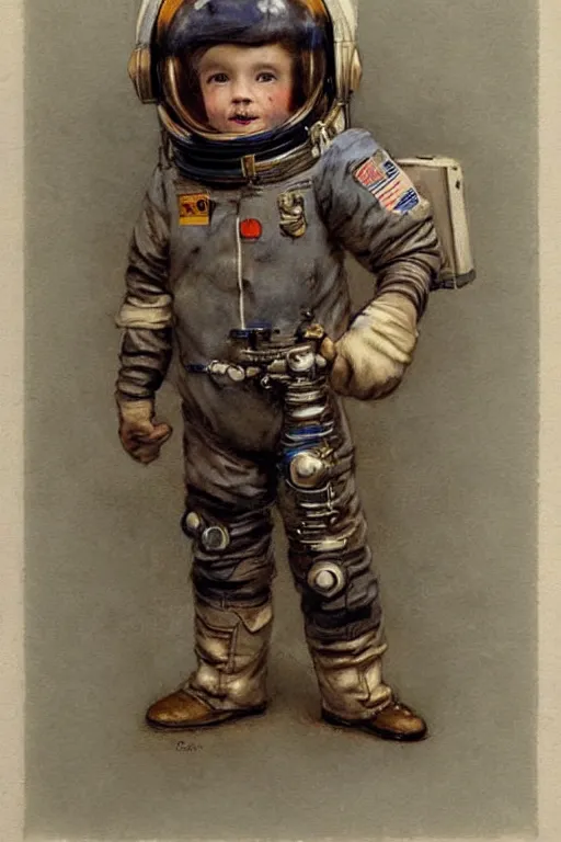 Image similar to (((((portrait of boy dressed as steampunk astronaut costume . muted colors.))))) by Jean-Baptiste Monge !!!!!!!!!!!!!!!!!!!!!!!!!!!