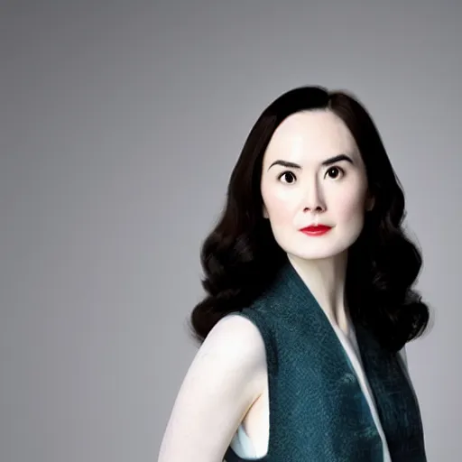 Image similar to face of Chinese Michelle Dockery