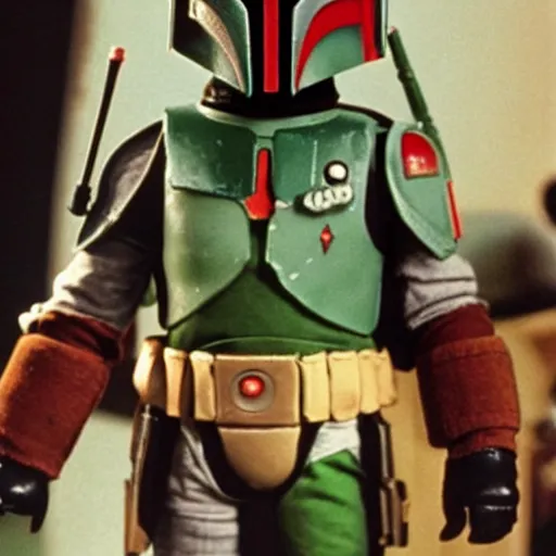 Image similar to boba fett hosting the muppet show