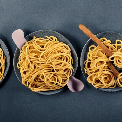 Image similar to photo of mice eating pasta, dynamic lighting