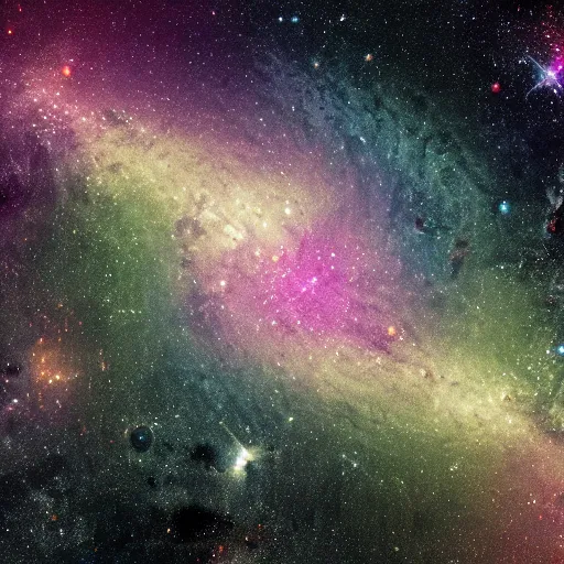 Image similar to a map of another galaxy