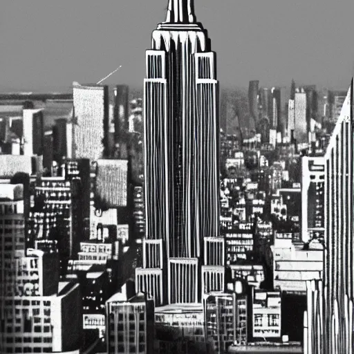 Image similar to A giant minion minion climbing the empire state building holding a Large paper airplane, by james gurney, disney and Dan hillier, 8k, artstation