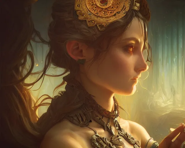 Prompt: photography of daniel lieske, deep focus, d & d, fantasy, intricate, elegant, highly detailed, digital painting, artstation, concept art, matte, sharp focus, illustration, hearthstone, art by artgerm and greg rutkowski and alphonse mucha