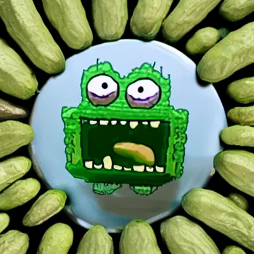 Image similar to pickle rick