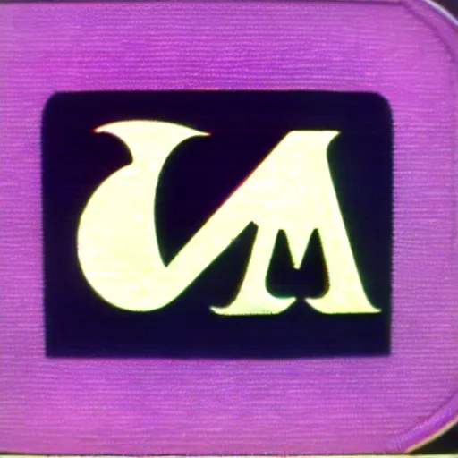 Prompt: a vintage 1970s logo design featuring the letters 'GM', meaning, 'Good Morning'