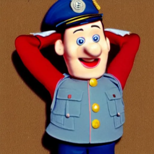 Image similar to herman goering in postman pat