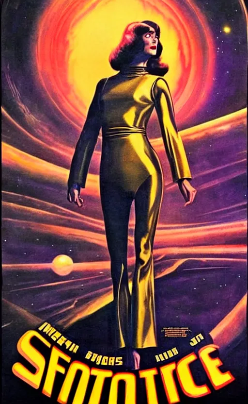 Image similar to 1 9 7 0 s scifi movie poster art