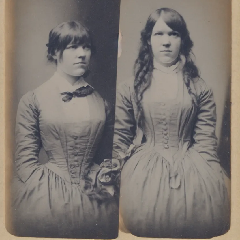 Prompt: amy bruni 1 8 0 0 s vintage photo, candid photo, 8 k,