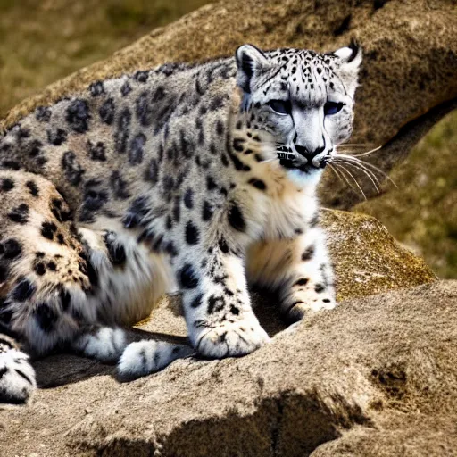 Image similar to snow leopard on mountain, XF IQ4, f/1.4, ISO 200, 1/160s, 8K, RAW, unedited, symmetrical balance, in-frame