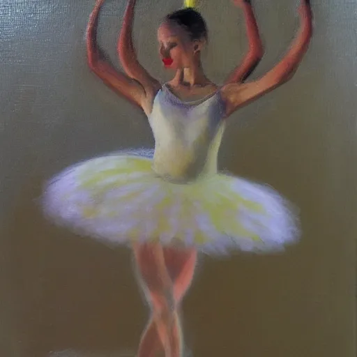 Image similar to ballet dancer impressionistic