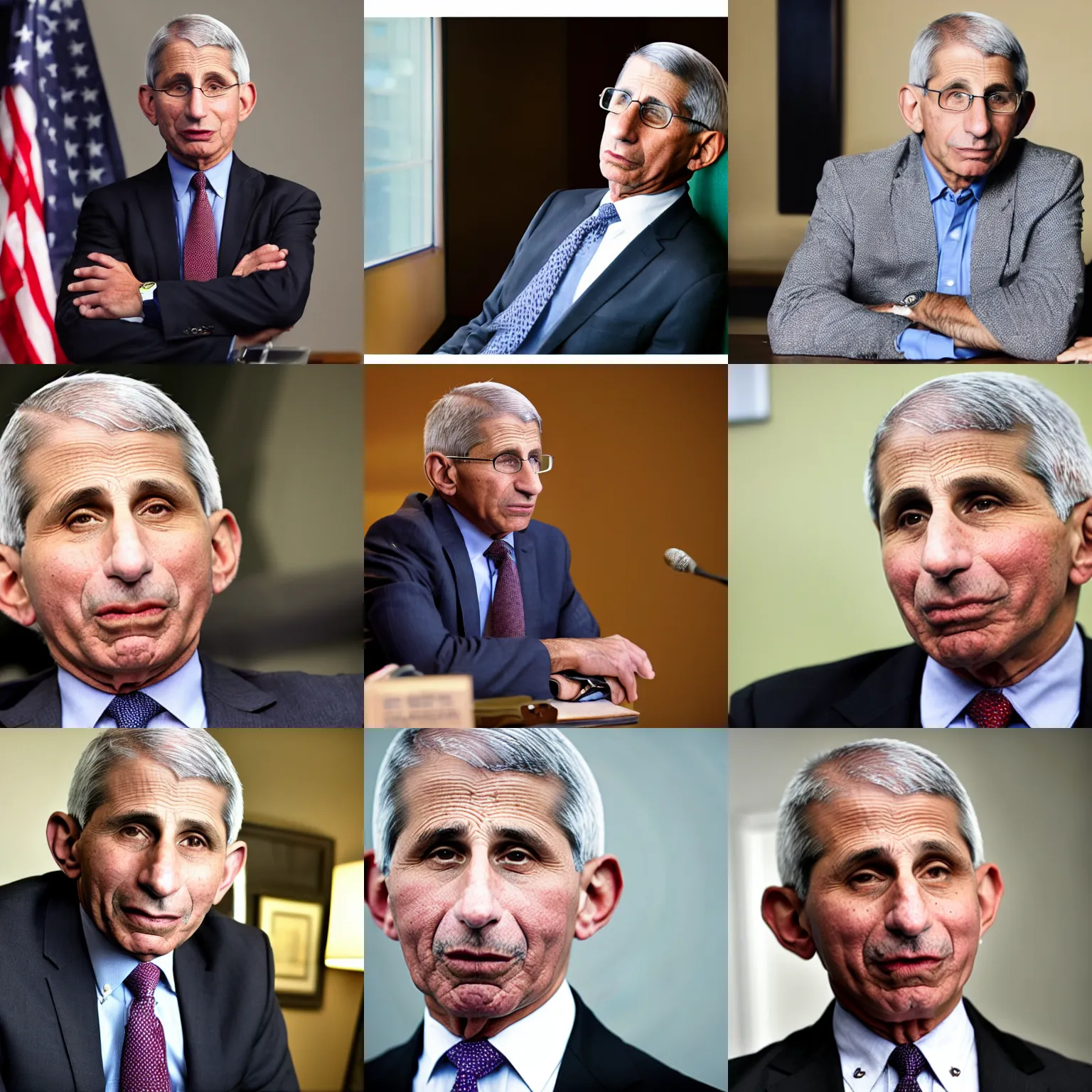 Prompt: anthony fauci wondering when did it all go wrong