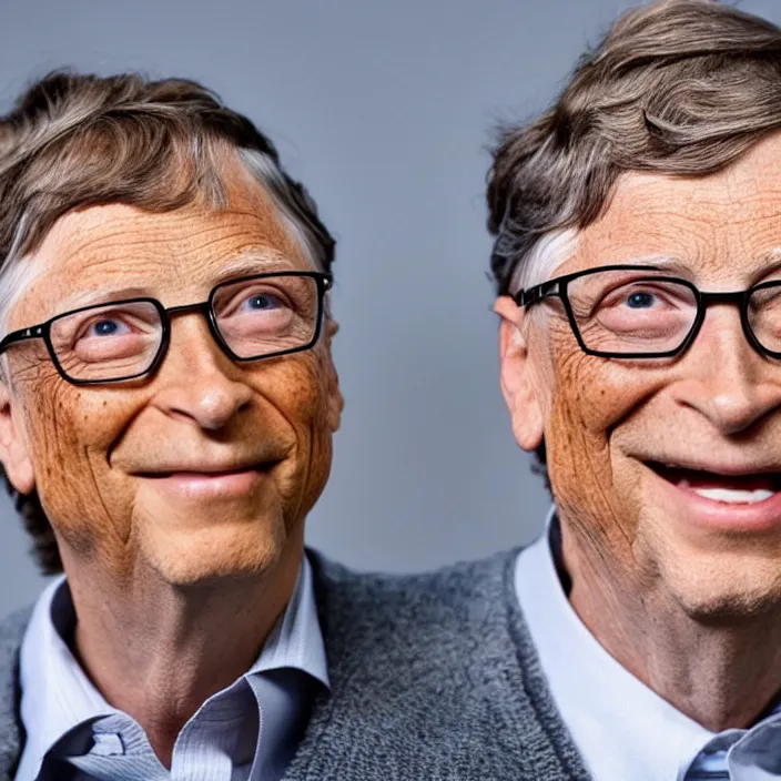 Image similar to bill gates holding rtx 3090 close to his cheek loving it