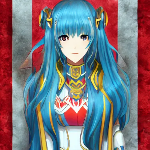 Prompt: Eirika from Fire Emblem by Sachiko Wada,beautiful,high quality,Zerochan,Pixiv