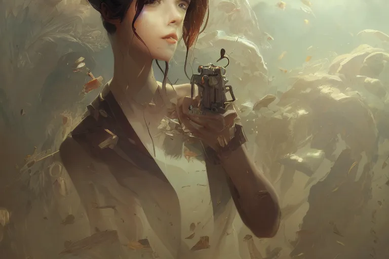 Image similar to unexplained phenomena intricate, elegant, sharp focus, illustration, highly detailed, concept art, matte, trending on artstation, anime, art by james jean and artgerm and brian despain and alberto mielgo, greg rutkowski, wlop, ilya kuvshinov, strong strokes