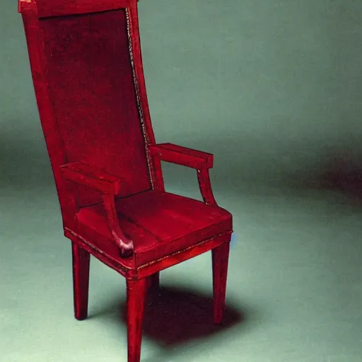 Image similar to A chair that Satan really likes