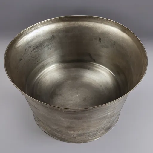 Image similar to large metal bowl with handles