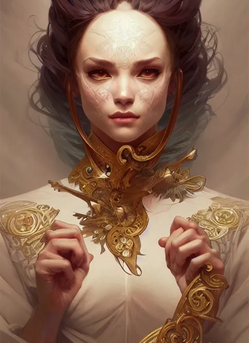 Image similar to cute anthropomorphic, fantasy, intricate, elegant, highly detailed, digital painting, artstation, concept art, wallpaper, smooth, sharp focus, illustration, art by artgerm and greg rutkowski and alphonse mucha