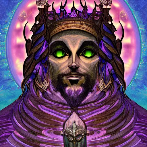 Prompt: the light Lord, Digital art