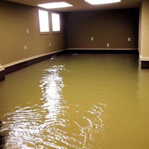 Image similar to flooded basement,