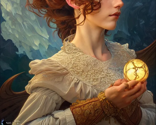 Image similar to photography of michael cheval, deep focus, d & d, fantasy, intricate, elegant, highly detailed, digital painting, artstation, concept art, matte, sharp focus, illustration, hearthstone, art by artgerm and greg rutkowski and alphonse mucha