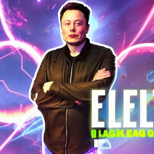 Image similar to elon musk league of legends