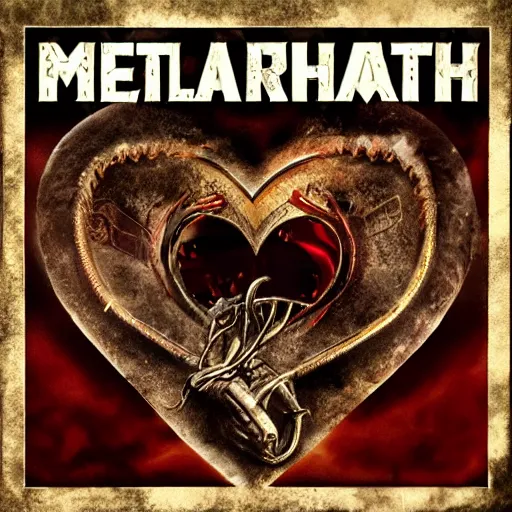 Image similar to metalheart album cover
