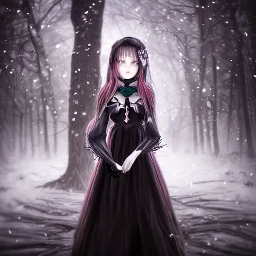 4,082 Anime Girl Dark Images, Stock Photos, 3D objects, & Vectors