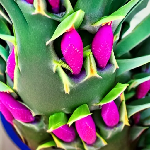 Image similar to how dragonfruit grows