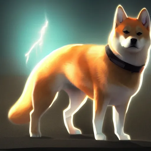 Prompt: shiba inu dog bonk meme, low poly, character design, highly detailed digital art, atmosphere, glow, lens flare, cinematic lightning, hyperrealistic, focused, extreme details, 4 k, ultra detailed, trending on artstation, masterpiece, digital art.