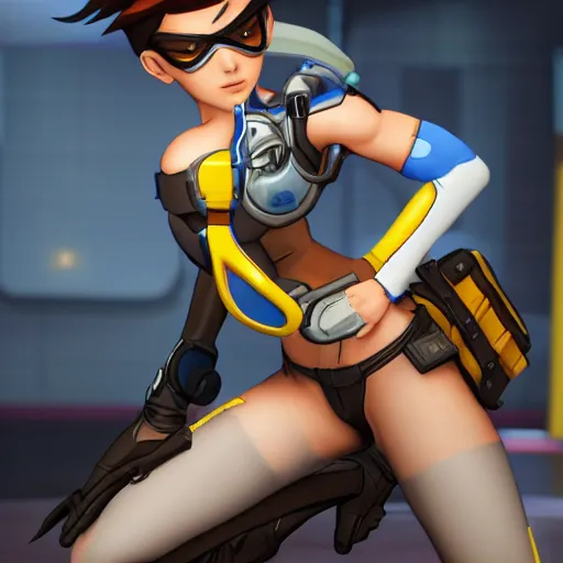 TIL that Tracer is 70% leg : r/Overwatch