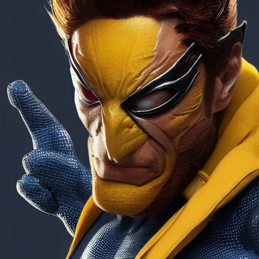 Image similar to Spiderman as Wolverine,muscle extremely detailed, fantastic details full face, mouth, unmask, trending on artstation, pixiv, cgsociety, hyperdetailed Unreal Engine, optimization 4k 8k ultra HD, WLOP