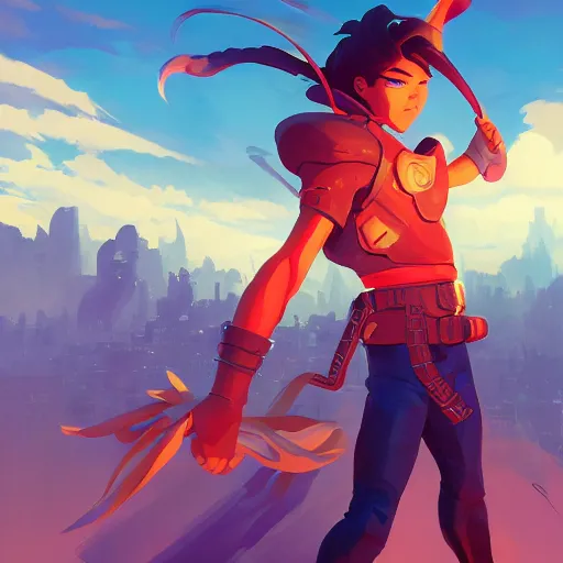 Image similar to hero world super nintendo, behance hd by jesper ejsing, by rhads, makoto shinkai and lois van baarle, ilya kuvshinov, rossdraws global illumination