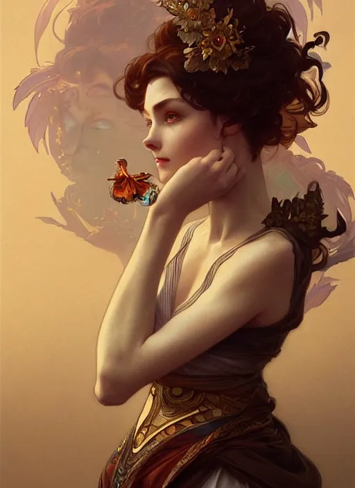 Image similar to cute anthropomorphic, fantasy, intricate, elegant, highly detailed, digital painting, artstation, concept art, wallpaper, smooth, sharp focus, illustration, art by artgerm and greg rutkowski and alphonse mucha