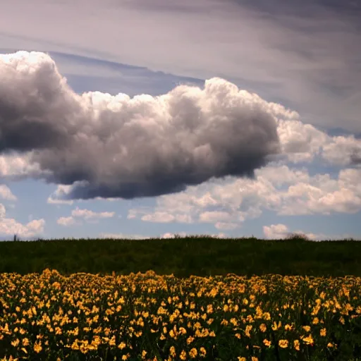 Prompt: i knew you'd find in observing white clouds everlasting delight.