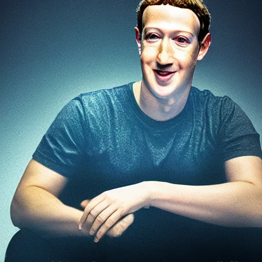 Image similar to mark zuckerberg shooting lasers out of his eyes