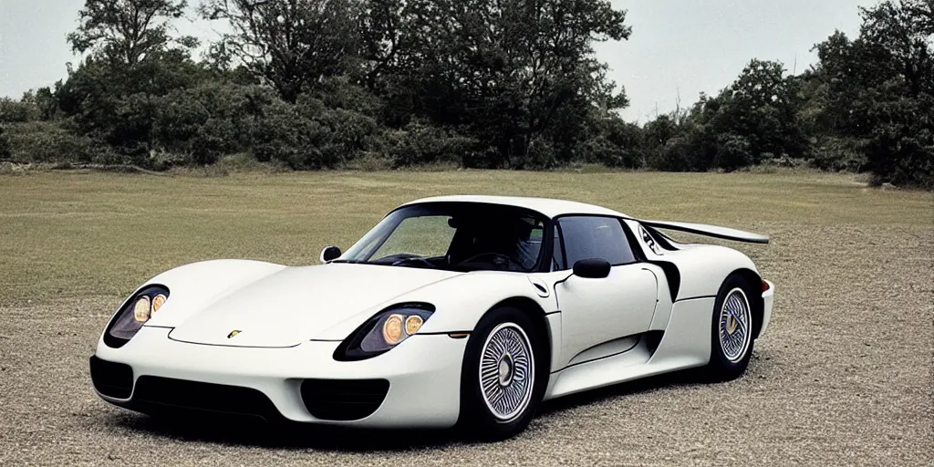 Prompt: “1980s Porsche 918”