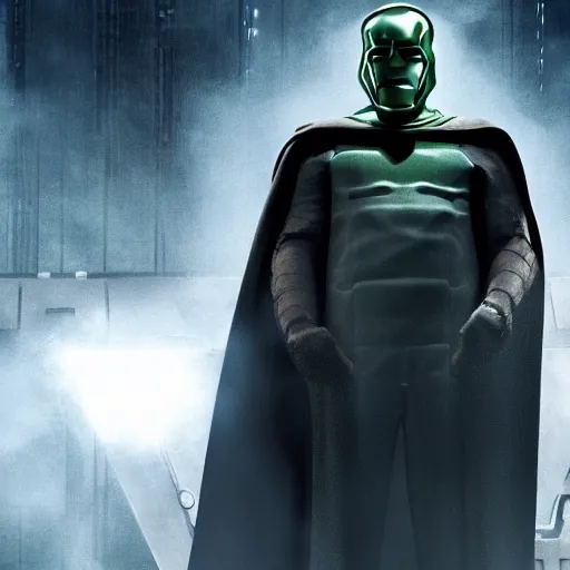 Prompt: Jon Hamm as Doctor Doom in the new Fantastic Four movie