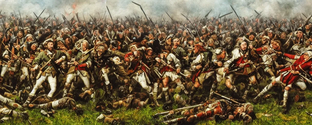 Image similar to The Battle of Culloden