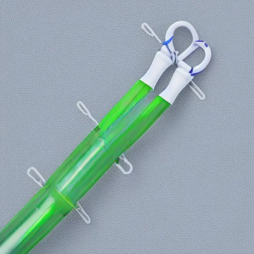 Image similar to an oxygen cannula