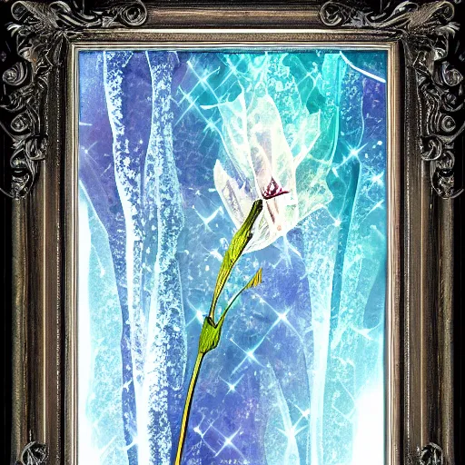 Image similar to icy soloist animation digitalart communion reflections leaf