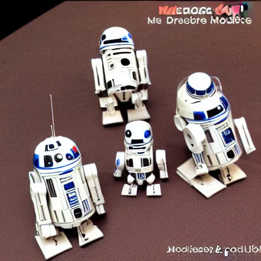 Image similar to make noise wogglebug and pressure points modules as droids from star wars