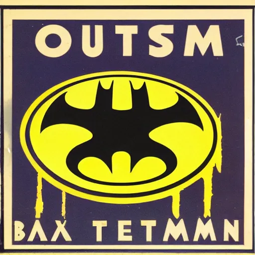 a vintage classic batman logo from 1 9 3 9 | Stable Diffusion | OpenArt