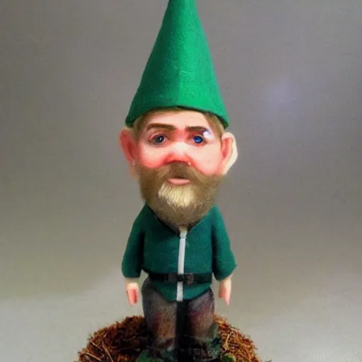 Prompt: Robert Malone as a gnome, photorealistic masterpiece, very sharp and detailed