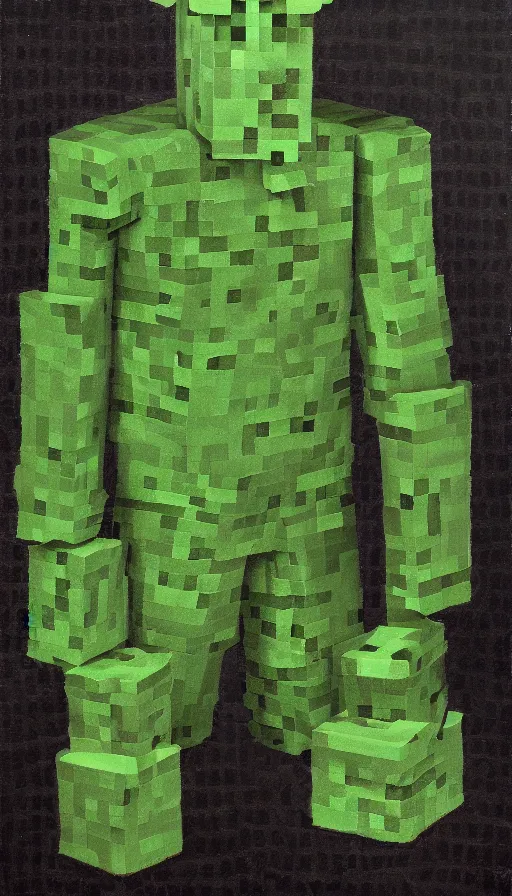 So i searched minecraft creeper in real life on google and this is