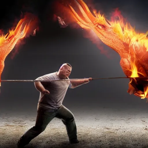 Image similar to Live Action Still of pig spitting fire, real life, hyperrealistic, ultra realistic, realistic, highly detailed, epic, HD quality, 8k resolution, body and headshot, film still, Exquisite detail, post-processing, masterpiece, Cinematic Lighting, Unreal Engine, 8k, HD, white background