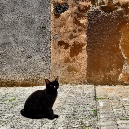 Prompt: a cute friendly cat in Portugal 8k hdr very detailed