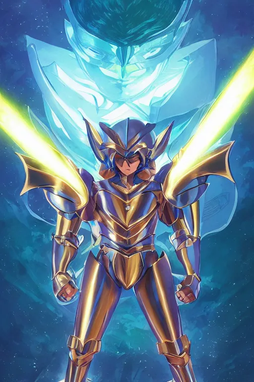 Image similar to 3 d 2 0 2 2 knights of the zodiac saint seiya battle for sanctuary hero suit armor comics mask minimalist, behance hd by jesper ejsing, by rhads, makoto shinkai and lois van baarle, ilya kuvshinov, rossdraws global illumination