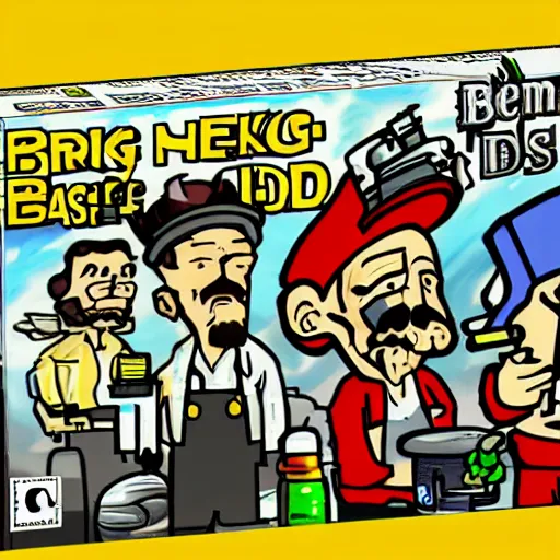 Image similar to breaking bad for nintendo ds