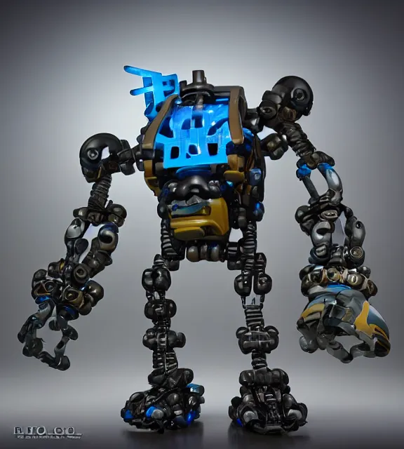 Image similar to fat bionicle, product photo, studio lighting